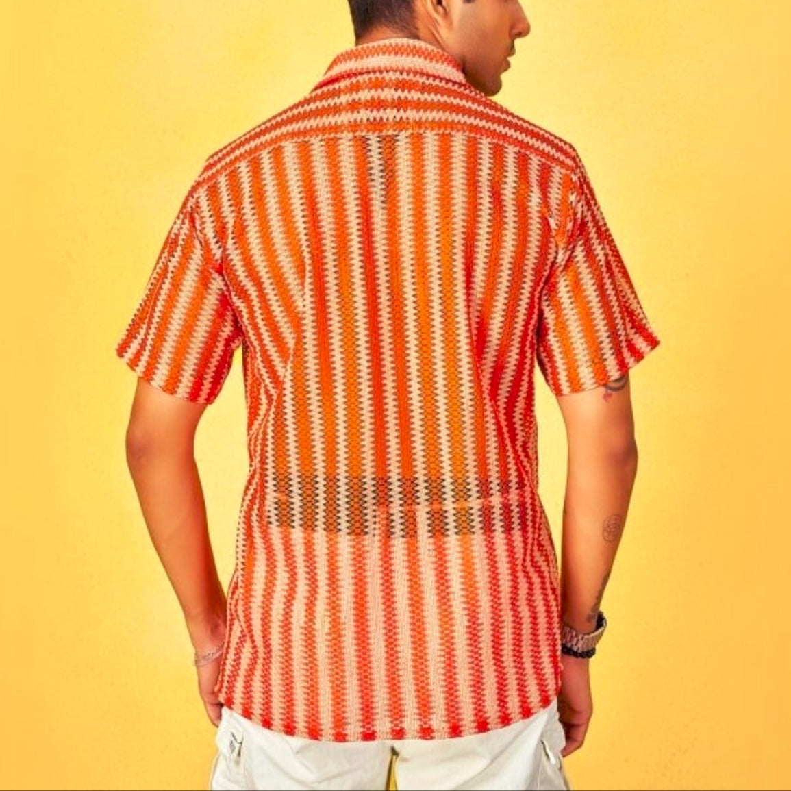 3 Pack Men's Crochet Shirts | Unique Patterns, Ultimate Comfort, Effortless Style| SC-18