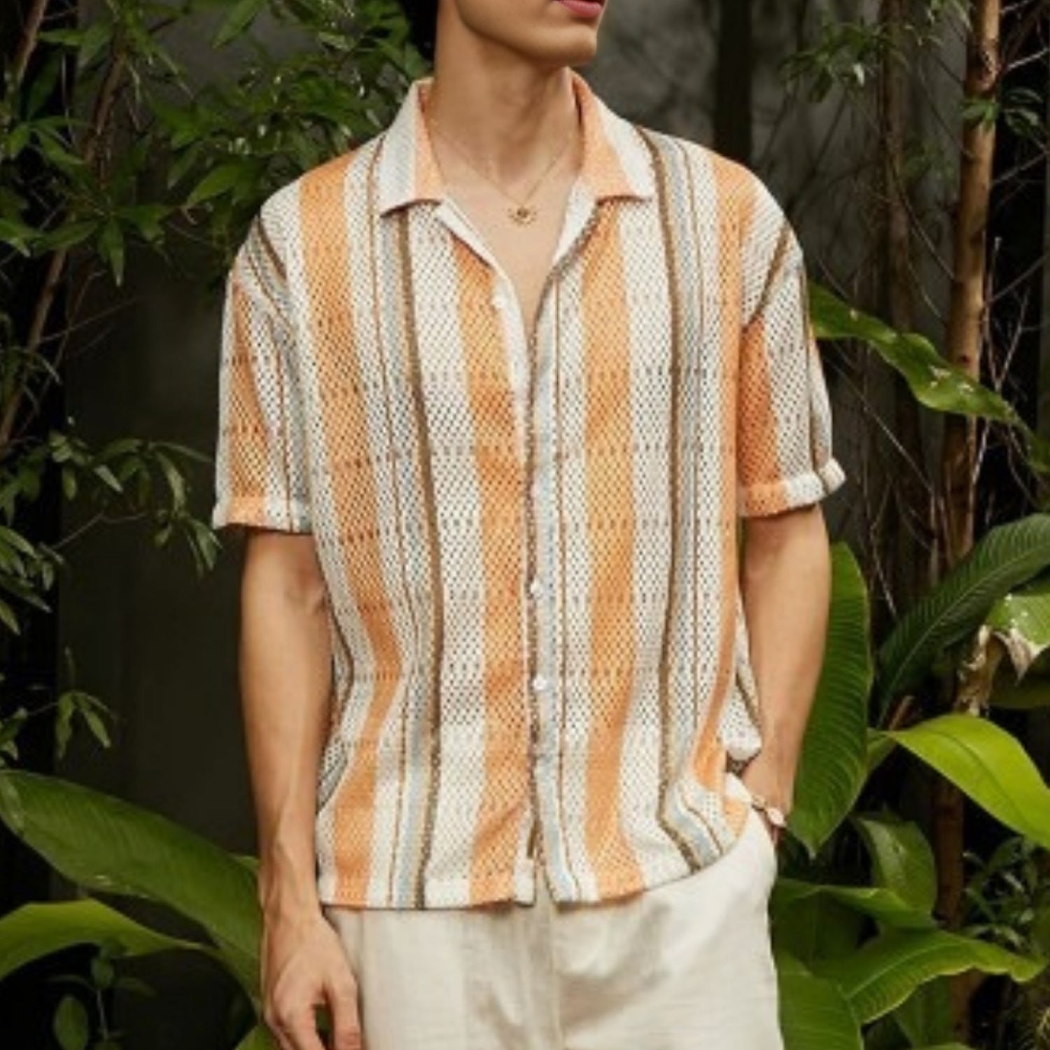 3 Pack Men's Crochet Shirts | Unique Patterns, Ultimate Comfort, Effortless Style| SC-18