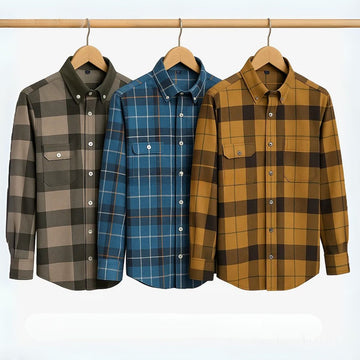 Premium Imported 100% High Quality Check Shirt | Full/Half Sleeve | With Pocket |(FS-155)