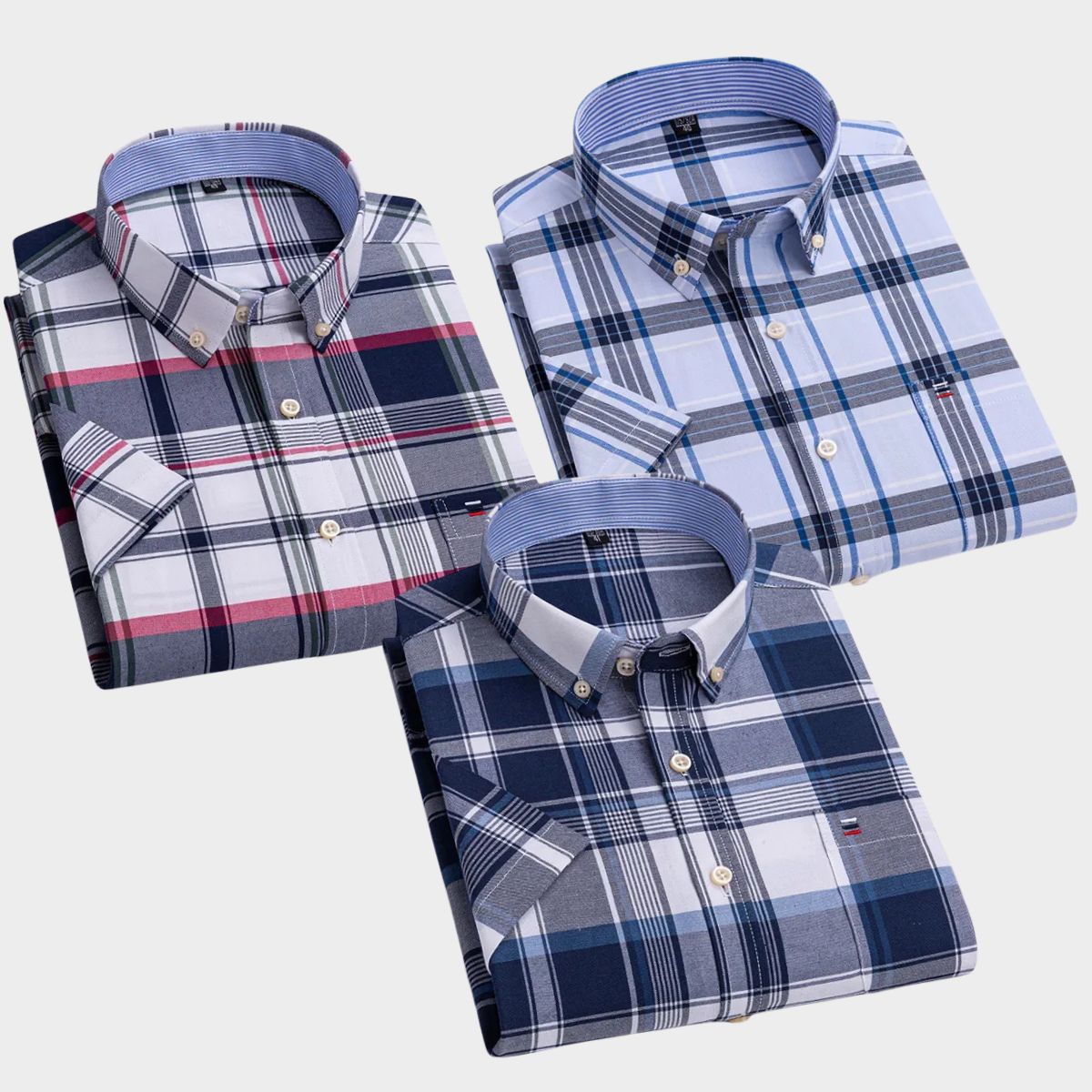 Premium Imported 100% High Quality Check Shirt | Full/Half Sleeve | With Pocket | (FS-102)