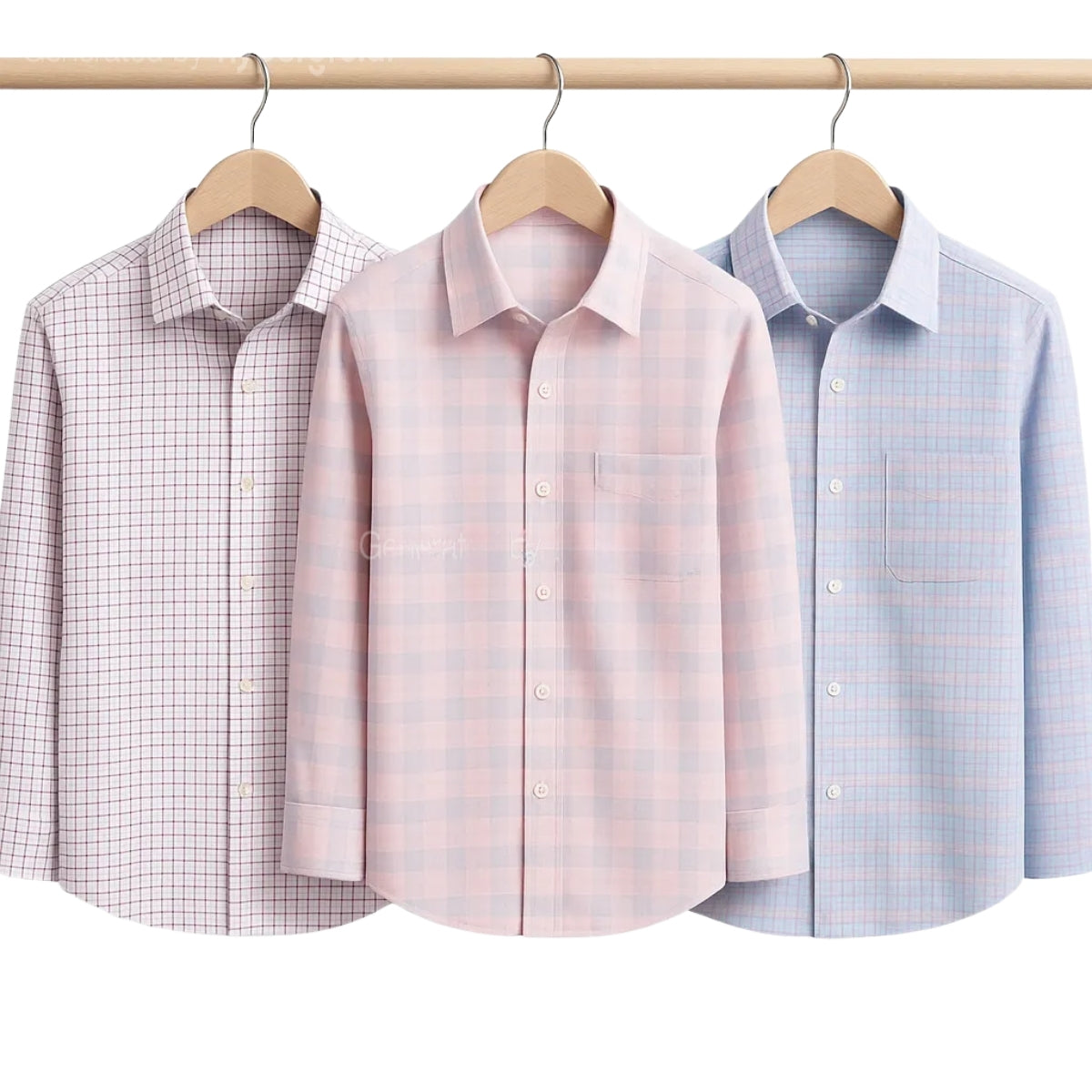 Combo Pack of 3 Men’s Formal Shirts – Stylish & Versatile Collection (Half & Full Sleeves, With/Without Pockets) (FS-44)