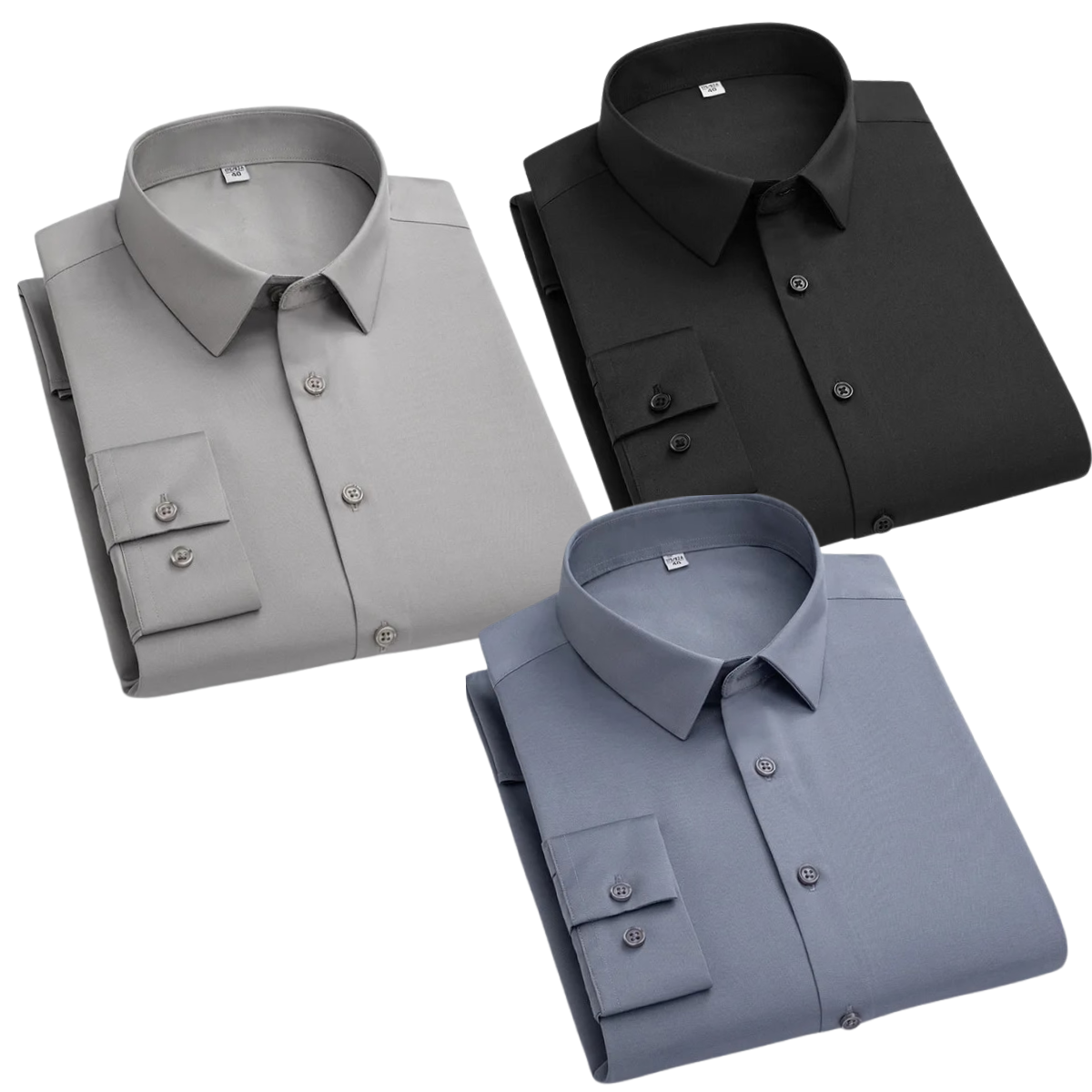 Premium Imported 100% High Quality Cotton Formal Men’s Plain/Solid Shirts| Full/Half Sleeve | With Pocket |  (FS-146)
