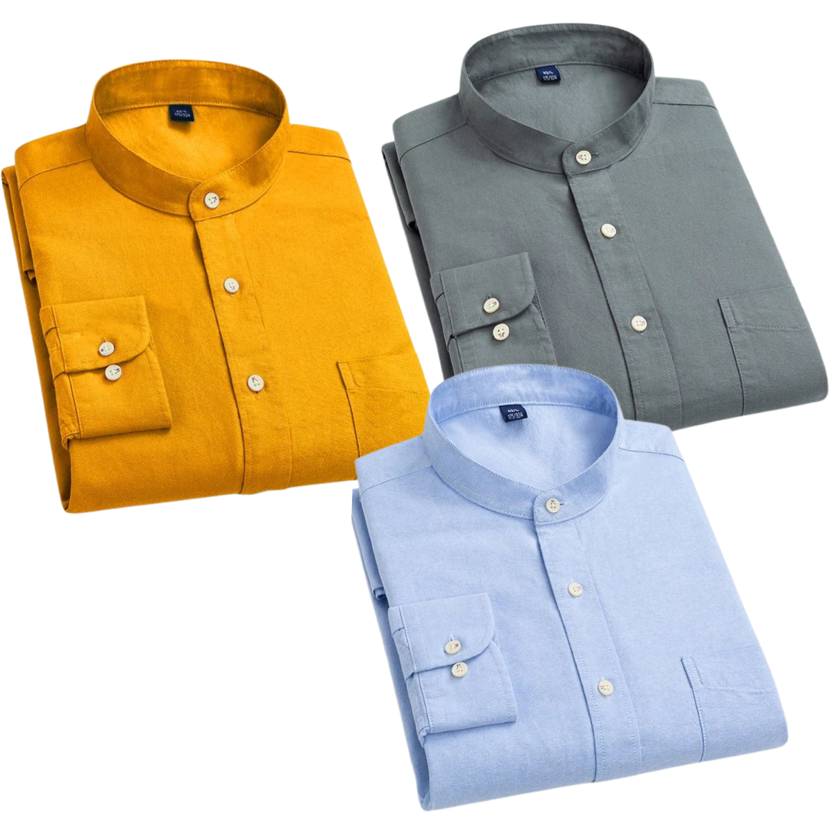 Premium Imported 100% High Quality Cotton Formal Men’s Plain/Solid Shirts| Full/Half Sleeve | With Pocket |  (FS - 148)