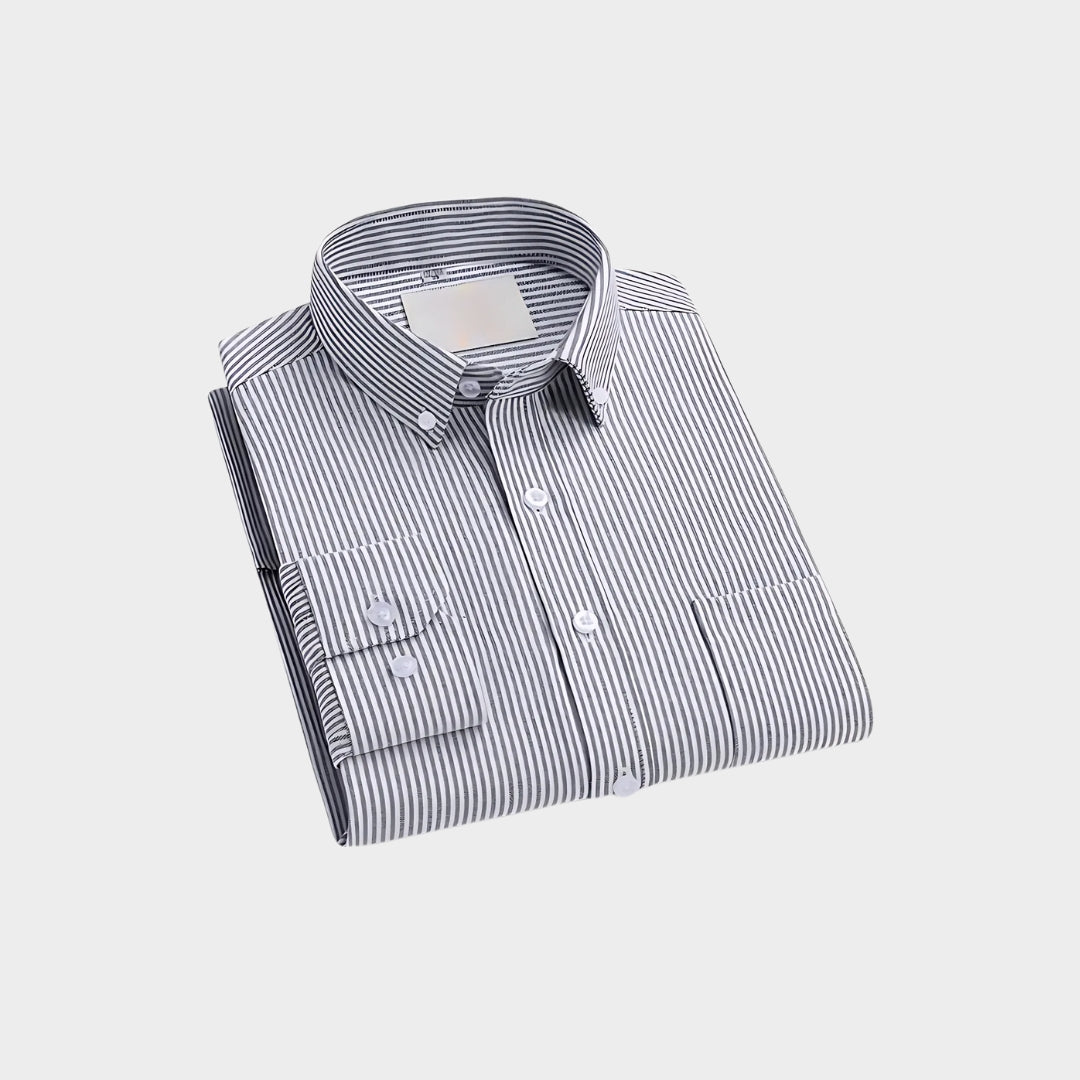 Premium Imported 100% High Quality Striped Shirt | Full/Half Sleeve | With Pocket | (FS-109)