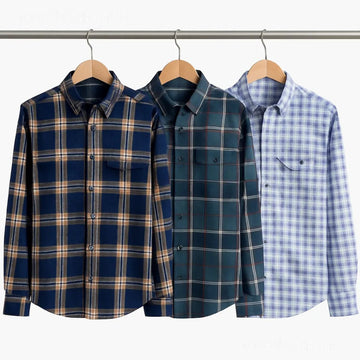 Premium Imported 100% High Quality Check Shirt | Full/Half Sleeve | With Pocket | (FS-150)