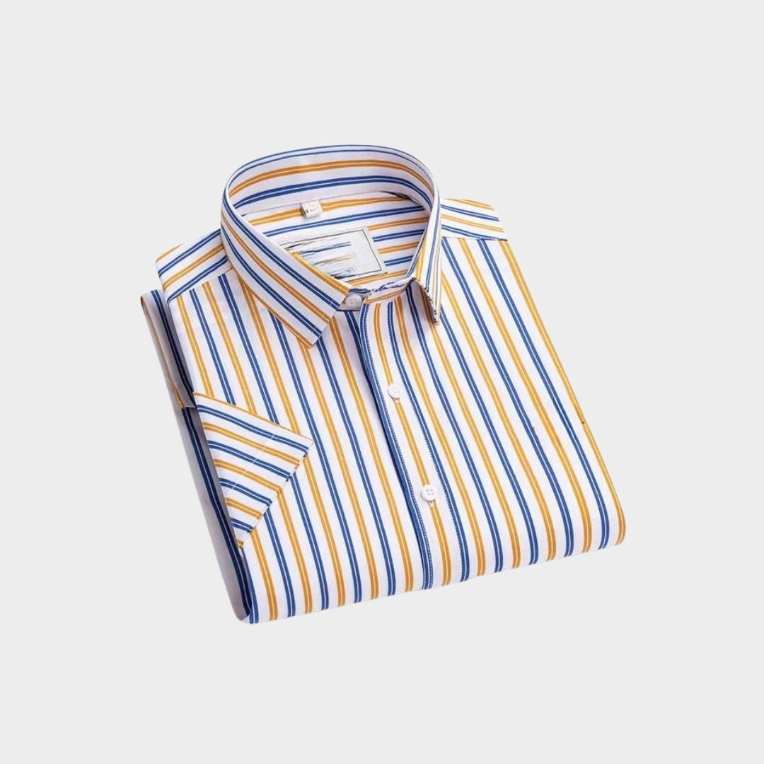 Premium Imported 100% High Quality Striped Shirt | Full/Half Sleeve | With Pocket | (FS-118)