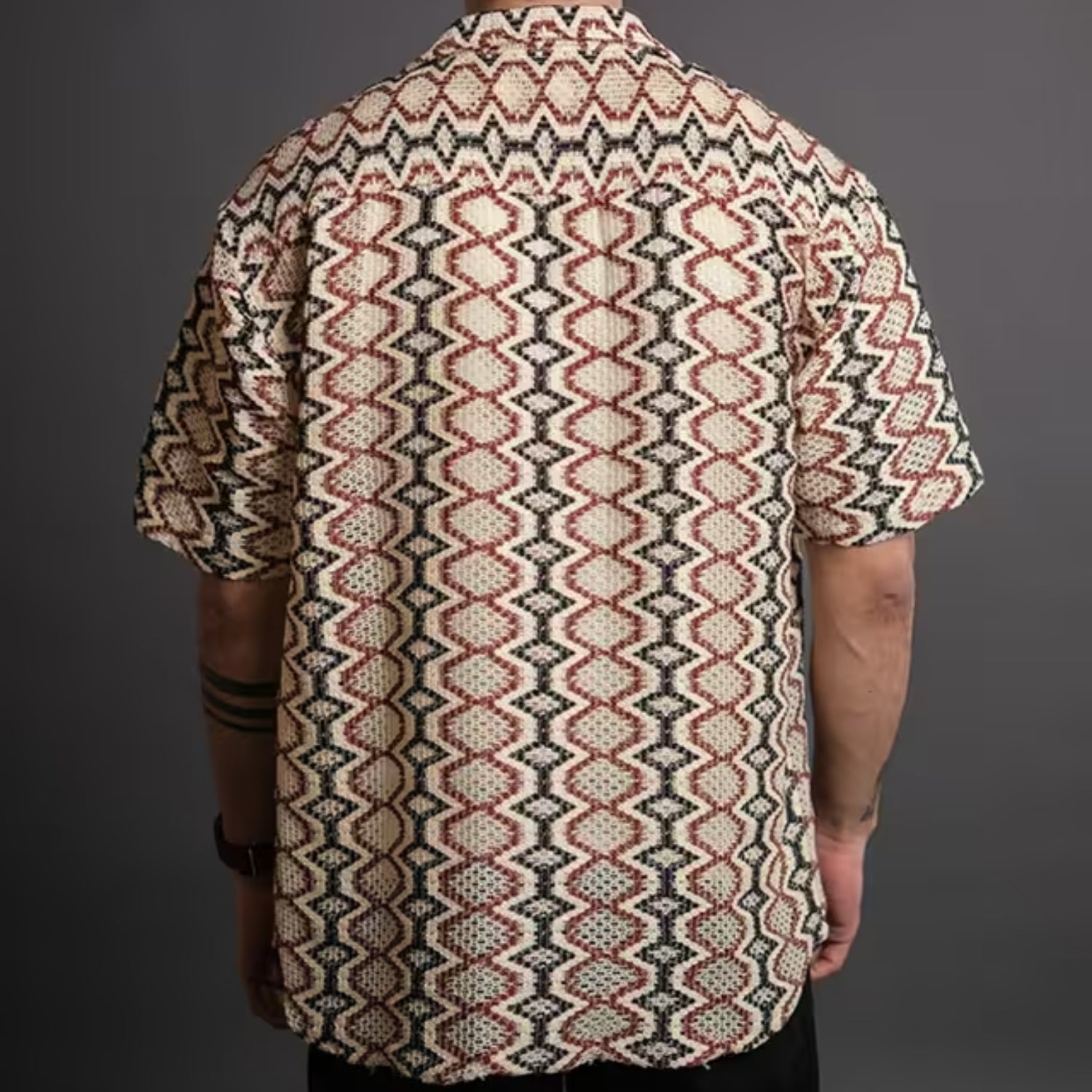 3 Pack Men's Crochet Shirts | Unique Patterns, Ultimate Comfort, Effortless Style| SC-14