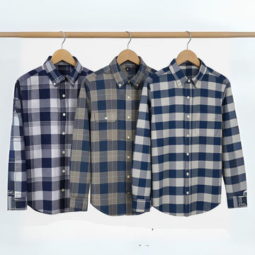 Premium Imported 100% High Quality Check Shirt | Full/Half Sleeve | With Pocket | (FS-152)