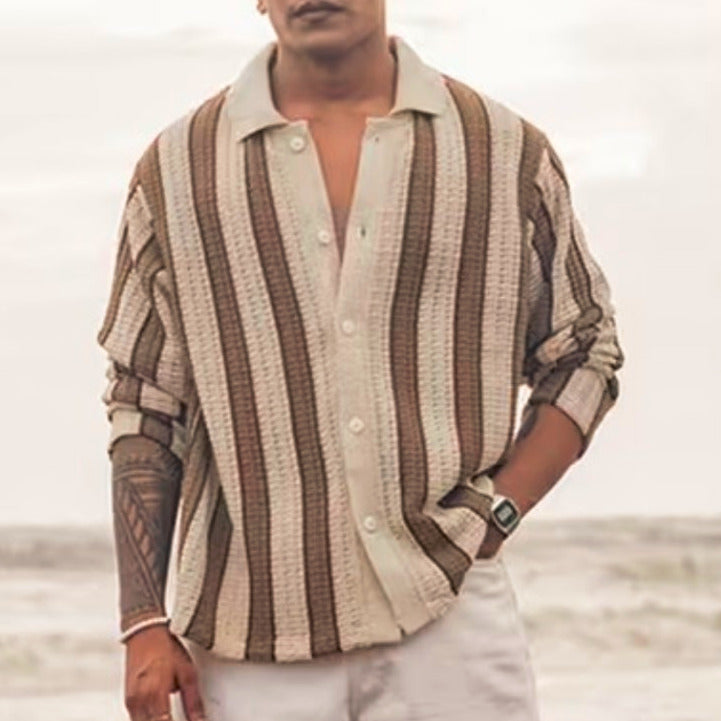 3 Pack Men's Crochet Shirts | Unique Patterns, Ultimate Comfort, Effortless Style| SC-14