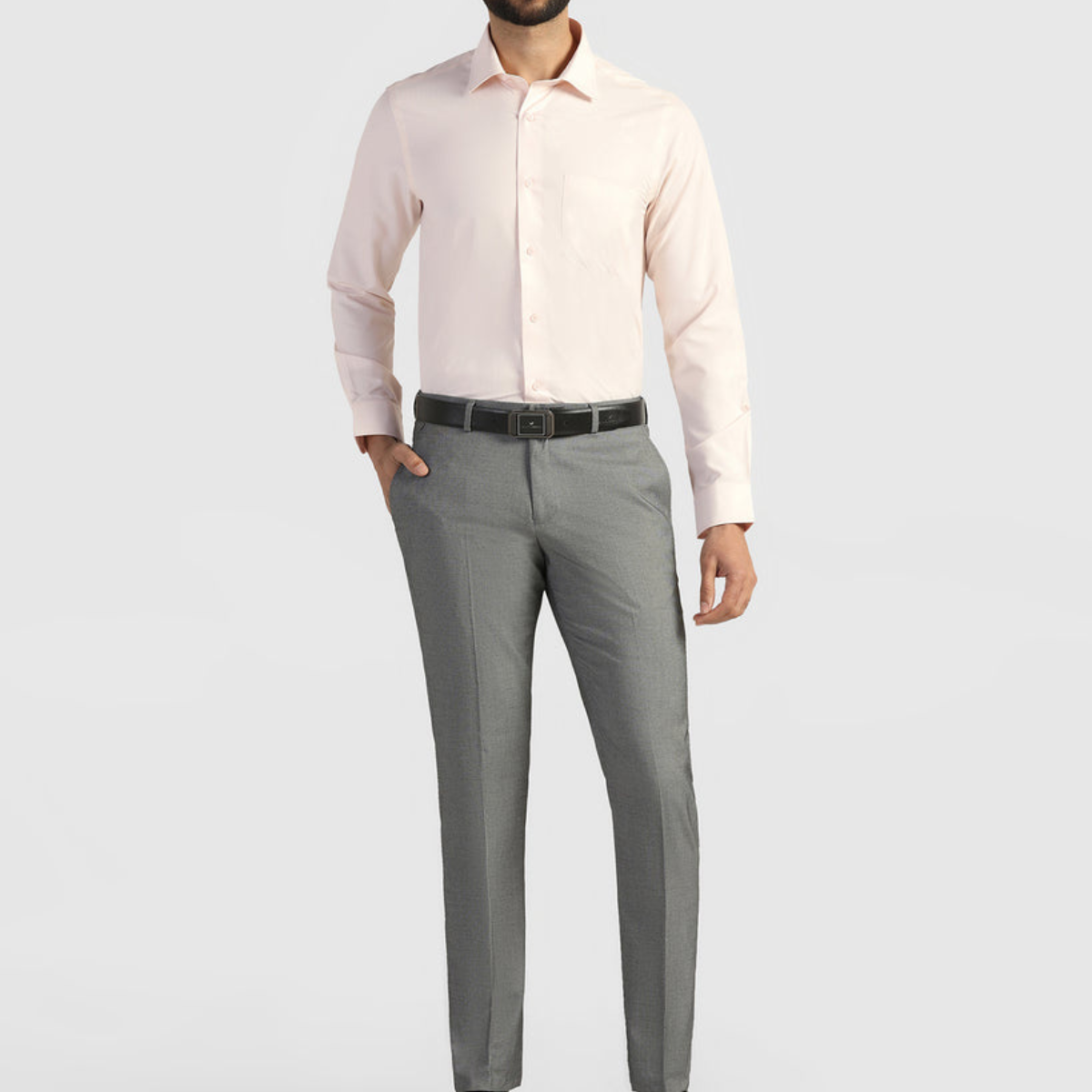 Shirt Happens: 3-Pack Men’s Stylish Formal Shirts – 100% Cotton, Full Sleeves with Pockets (FS-77)