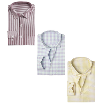 3 Pack Men’s Formal Shirts – Sharp Looks, Great Savings | Perfect Fit for Every Occasion | MS-02