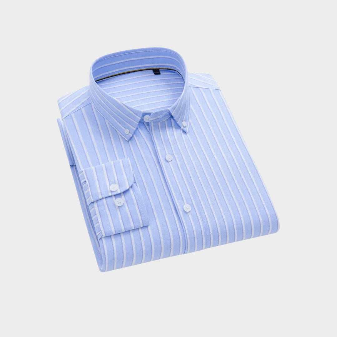 Premium Imported 100% High Quality Striped Shirt | Full/Half Sleeve | With Pocket | (FS-124)