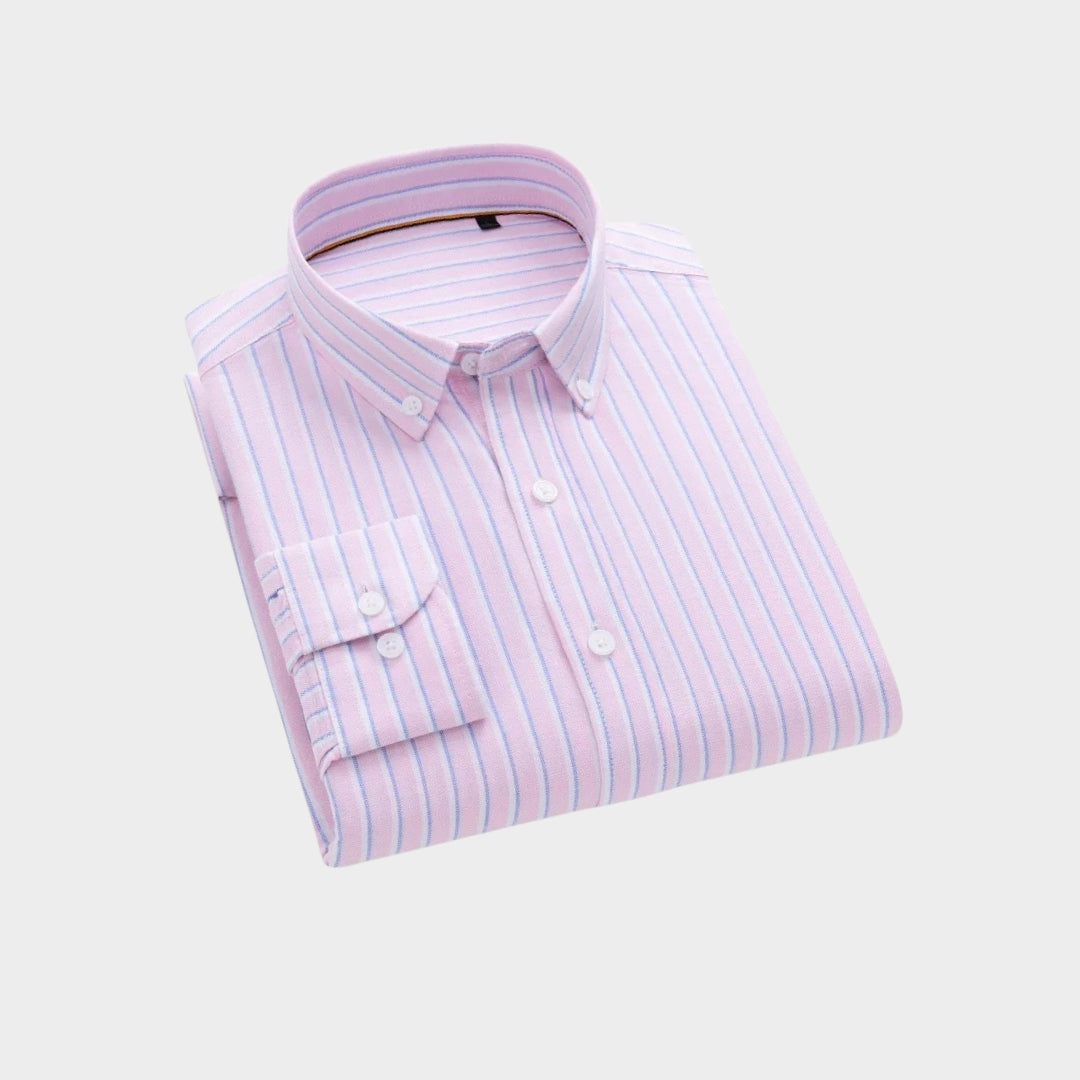 Premium Imported 100% High Quality Striped Shirt | Full/Half Sleeve | With Pocket |(FS-128)