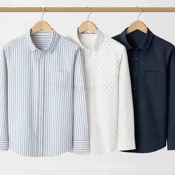 Combo Pack of 3 Men’s Formal Shirts – Stylish & Versatile Collection (Half & Full Sleeves, With/Without Pockets) (FS-79)