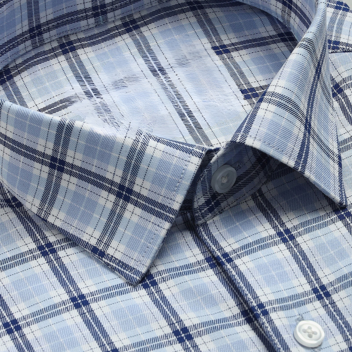 Office Essentials: 3-Pack Premium Cotton Formal Shirts – Tailored Fit, Full Sleeves & Pockets ( FS-162)