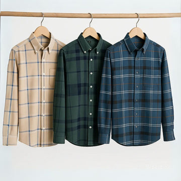 Premium Imported 100% High Quality Check Shirt | Full/Half Sleeve | With Pocket | (FS-154)