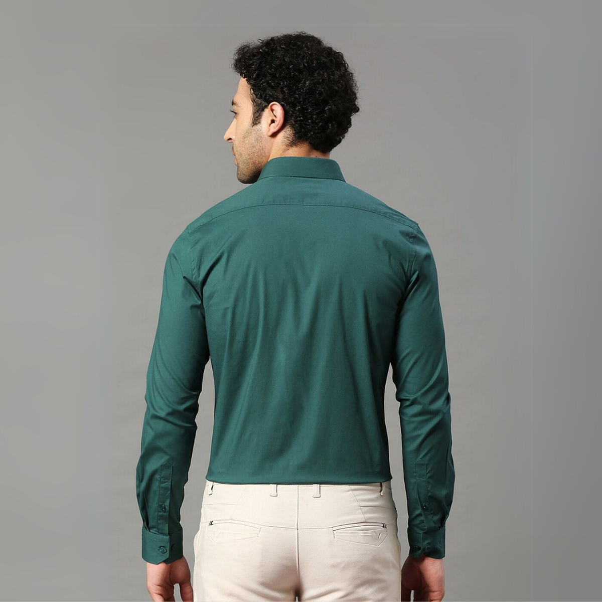 Office Essentials: 3-Pack Premium Cotton Formal Shirts – Tailored Fit, Full Sleeves & Pockets (FS-39 )