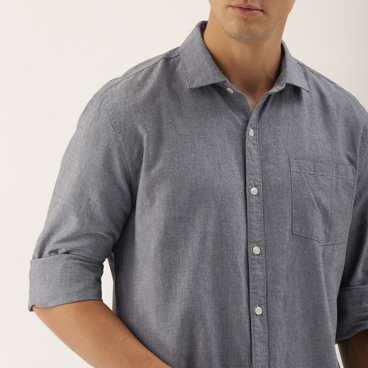 Combo Pack of 3 Men’s Formal Shirts – Stylish & Versatile Collection (Half & Full Sleeves, With/Without Pockets) (FS-49)