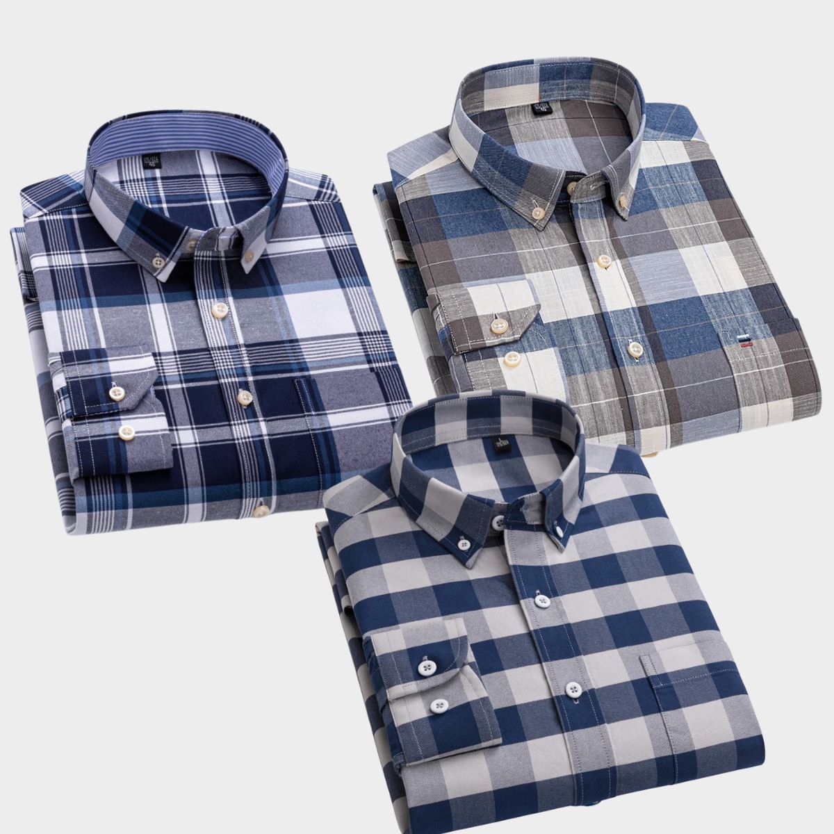 Premium Imported 100% High Quality Check Shirt | Full/Half Sleeve | With Pocket | (FS-152)