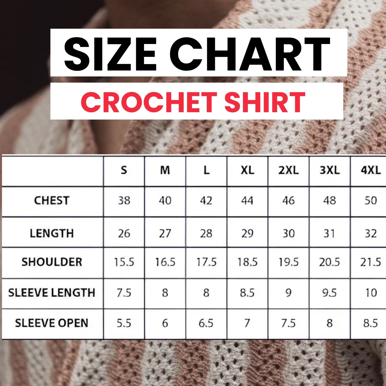 3 Pack Men's Crochet Shirts | Unique Patterns, Ultimate Comfort, Effortless Style| SC-17