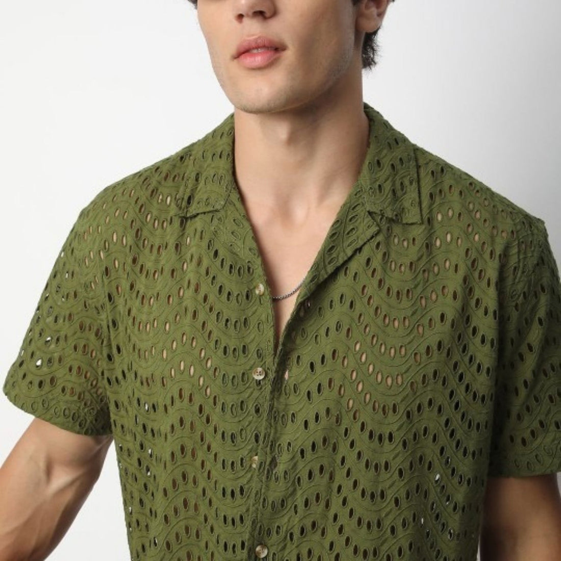 3 Pack Men's Crochet Shirts | Unique Patterns, Ultimate Comfort, Effortless Style| SC-16