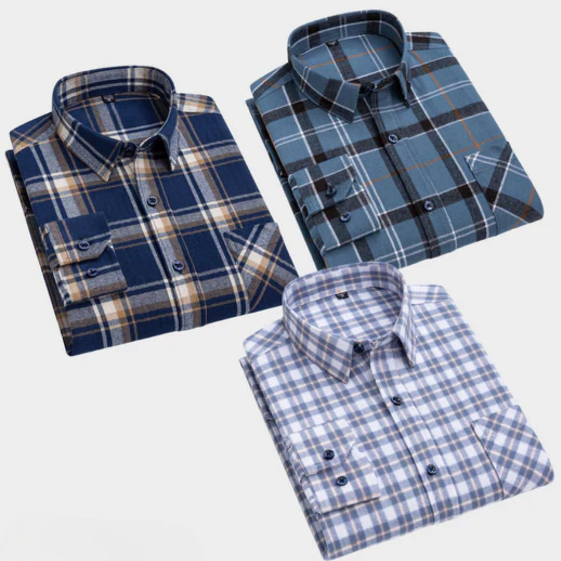 Premium Imported 100% High Quality Check Shirt | Full/Half Sleeve | With Pocket  (FS-115)