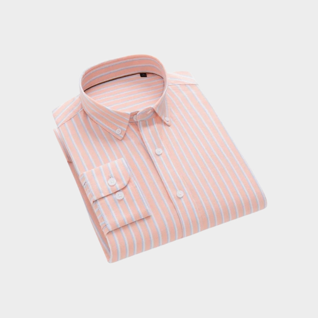 Premium Imported 100% High Quality Striped Shirt | Full/Half Sleeve | With Pocket | (FS-112)