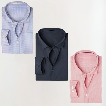 3 Pack Men’s Formal Shirts – Sharp Looks, Great Savings | Perfect Fit for Every Occasion | MS-07