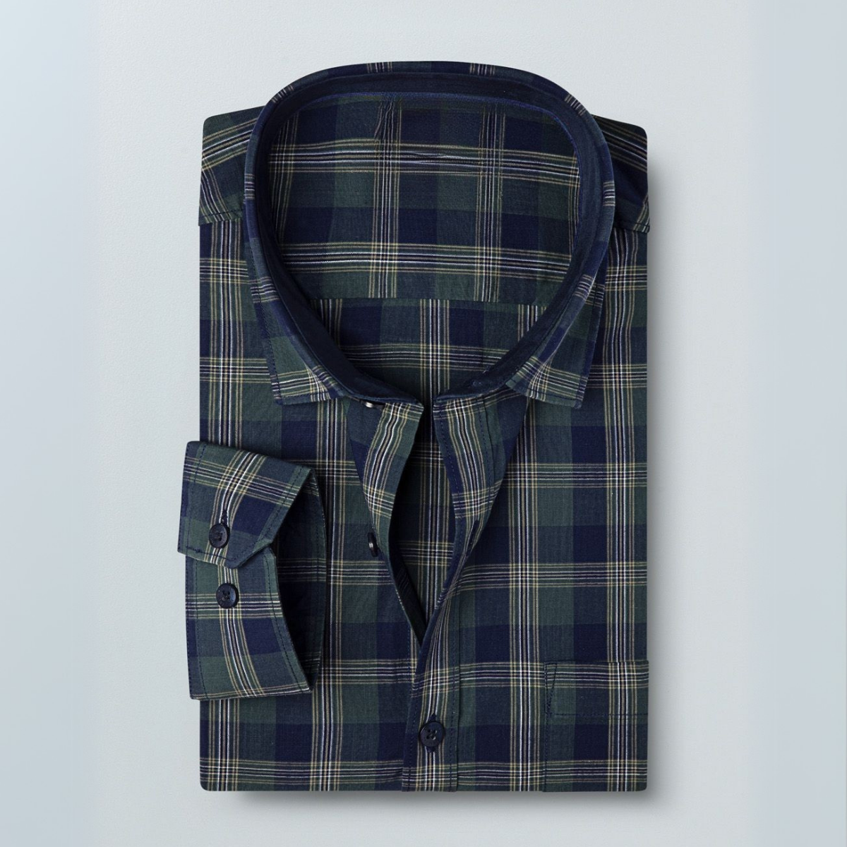 Combo Pack of 3 Men’s Formal Shirts – Stylish & Versatile Collection (Half & Full Sleeves, With/Without Pockets) (FS-43)