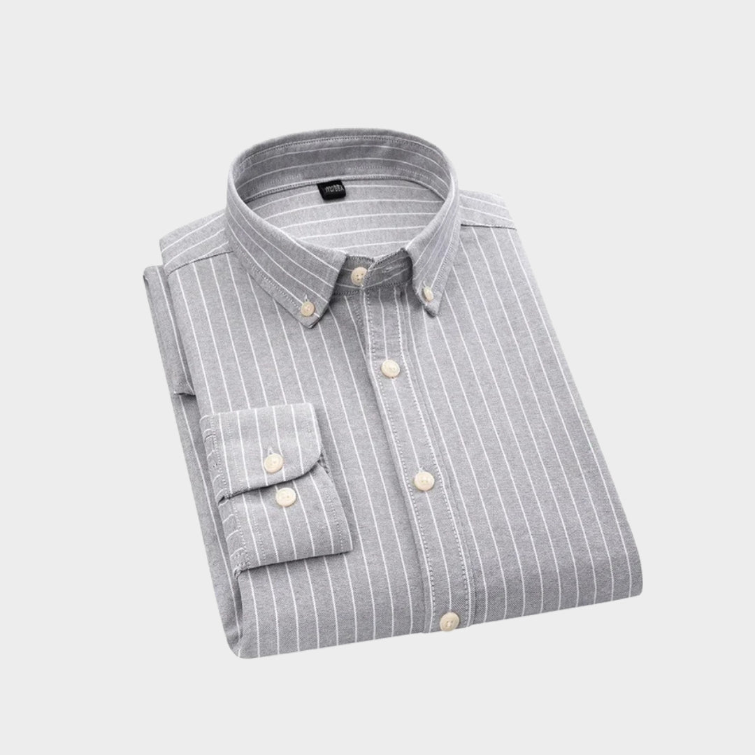 Premium Imported 100% High Quality Striped Shirt | Full/Half Sleeve | With Pocket | (FS-126)