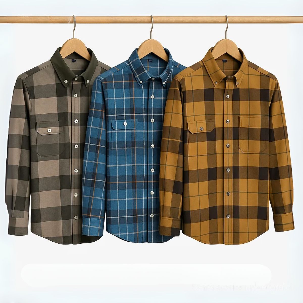 Premium Imported 100% High Quality Check Shirt | Full/Half Sleeve | With Pocket |(FS-155)