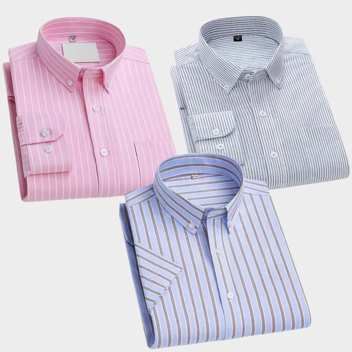 Premium Imported 100% High Quality Striped Shirt | Full/Half Sleeve | With Pocket | (FS-121)
