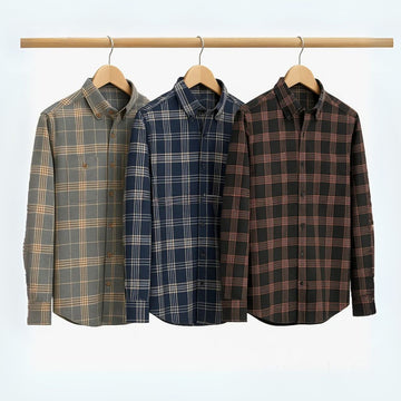 Premium Imported 100% High Quality Check Shirt | Full/Half Sleeve | With Pocket | (FS-101)