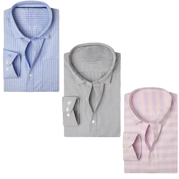 3 Pack Men’s Formal Shirts – Sharp Looks, Great Savings | Perfect Fit for Every Occasion | MS-09
