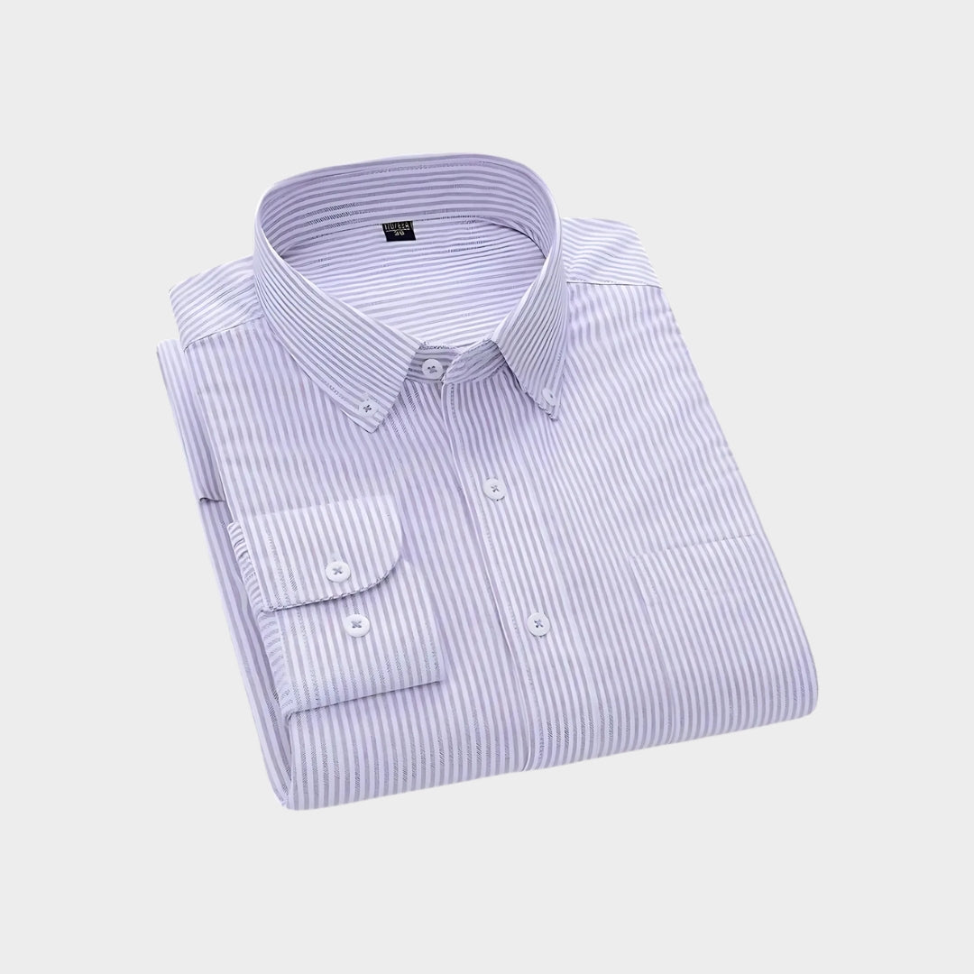 Premium Imported 100% High Quality Striped Shirt | Full/Half Sleeve | With Pocket | (FS-113)
