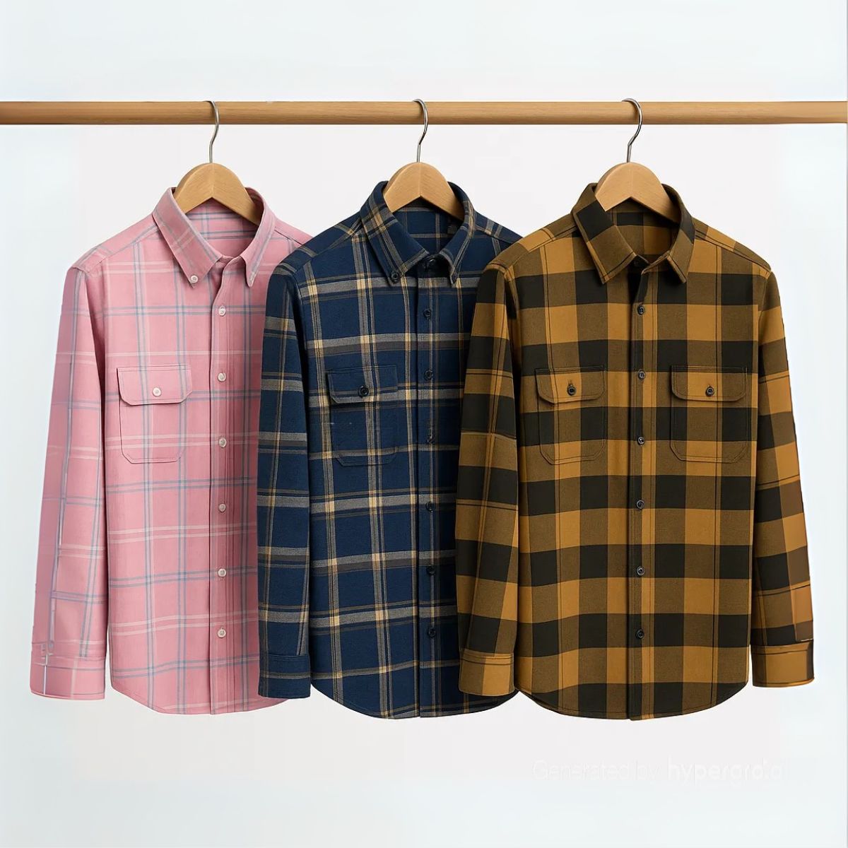 Premium Imported 100% High Quality Check Shirt | Full/Half Sleeve | With Pocket | (FS-103)