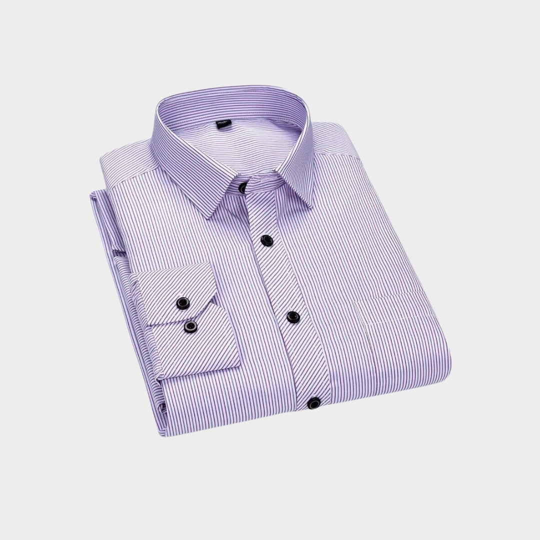 Premium Imported 100% High Quality Striped Shirt | Full/Half Sleeve | With Pocket | (FS-114)