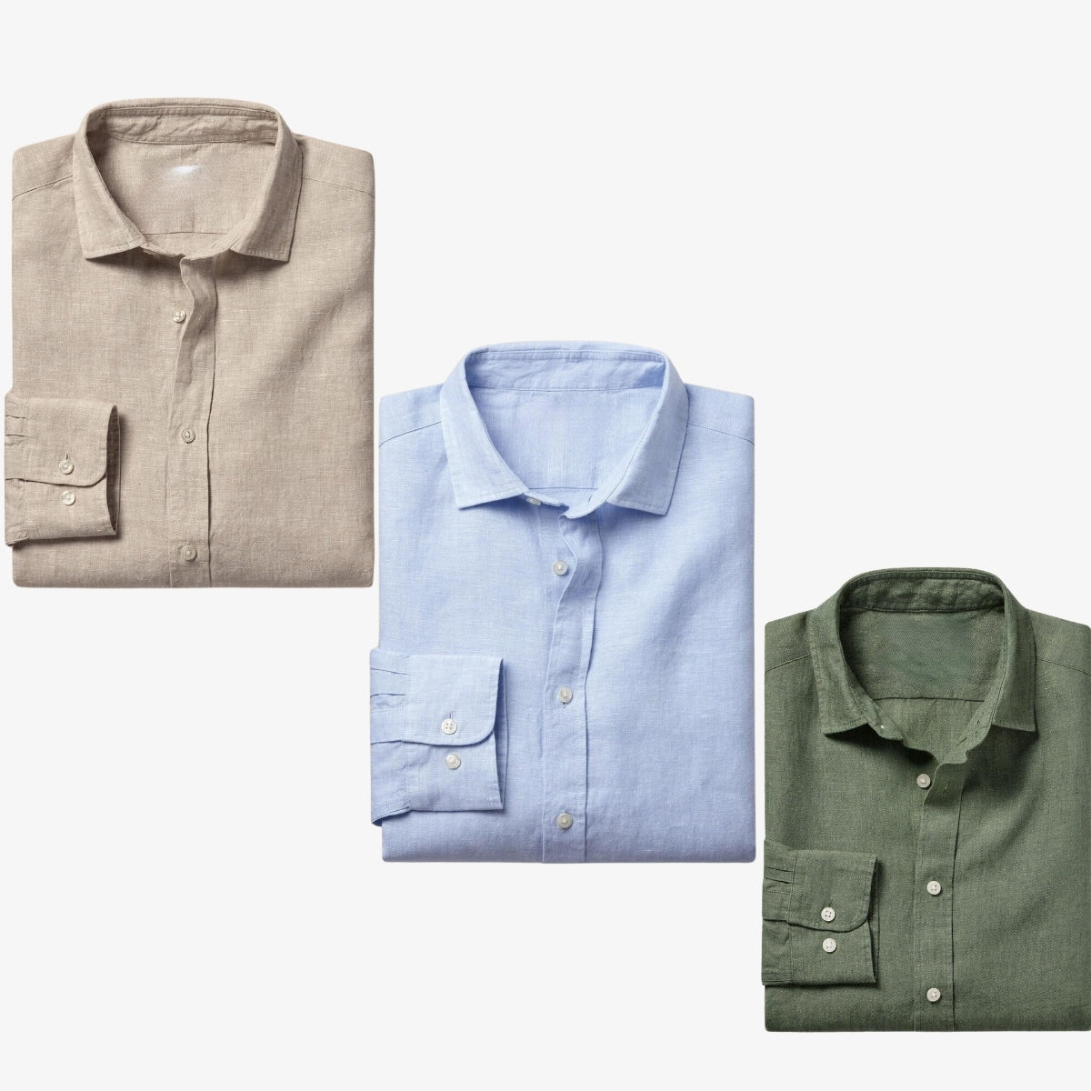 Combo Pack of 3 Men’s Formal Shirts – Stylish & Versatile Collection (Half & Full Sleeves, With/Without Pockets) (FS-51)