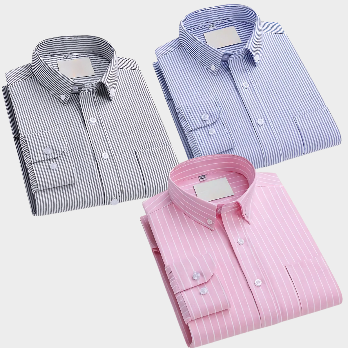 Premium Imported 100% High Quality Striped Shirt | Full/Half Sleeve | With Pocket | (FS-109)