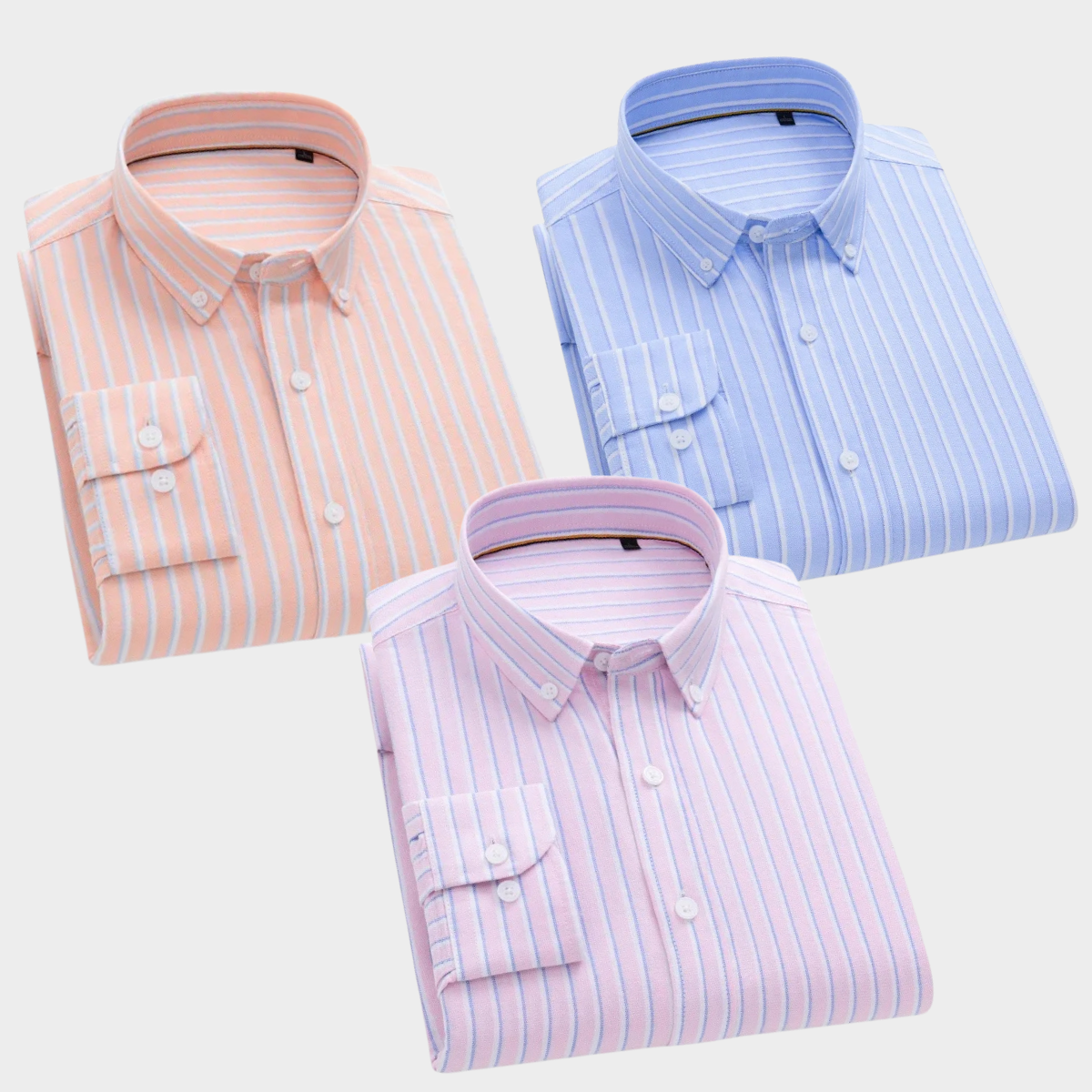 Premium Imported 100% High Quality Striped Shirt | Full/Half Sleeve | With Pocket |(FS-128)