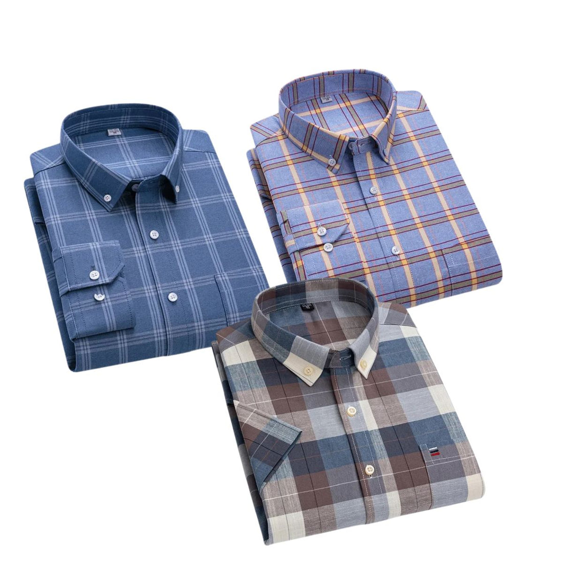 Premium Imported 100% High Quality Check Shirt | Full/Half Sleeve | With Pocket | (FS-151)