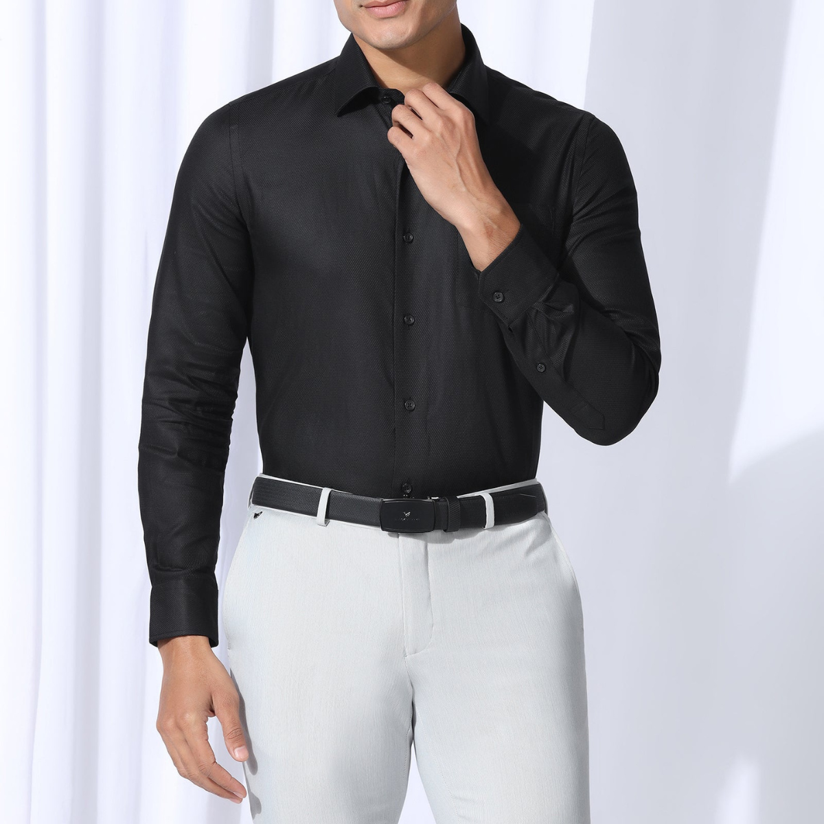 Shirt Happens: 3-Pack Men’s Stylish Formal Shirts – 100% Cotton, Full Sleeves with Pockets (FS-81)