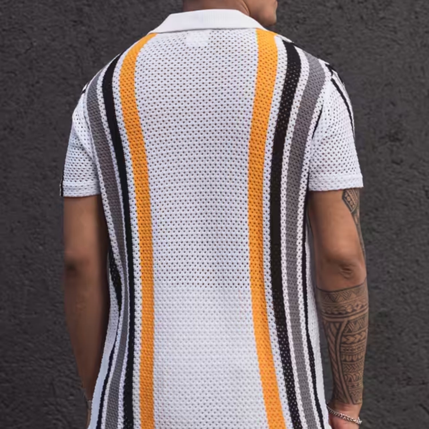 3 Pack Men's Crochet Shirts | Unique Patterns, Ultimate Comfort, Effortless Style| SC-19