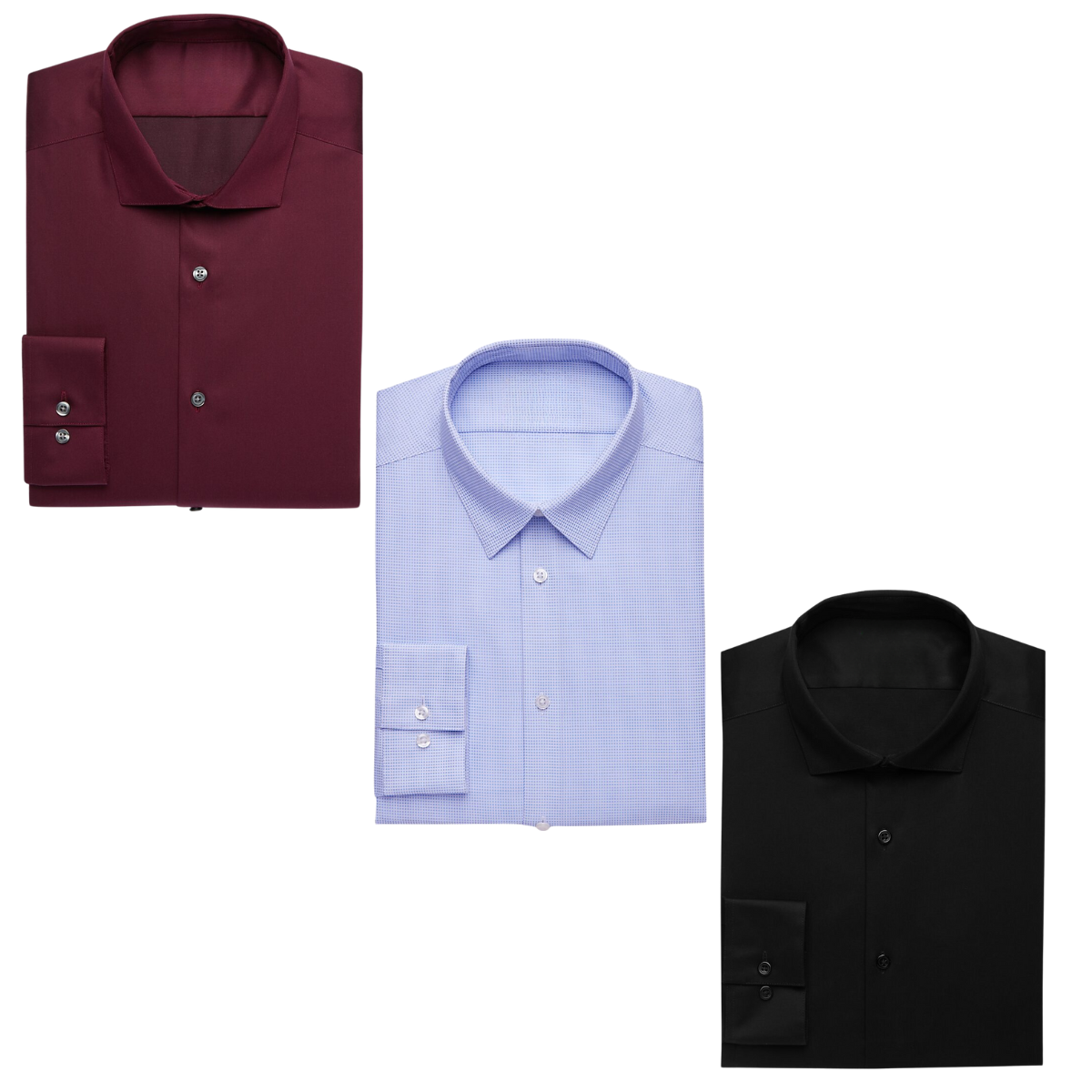 3 Pack Men’s Formal Shirts – Sharp Looks, Great Savings | Perfect Fit for Every Occasion | MS-03
