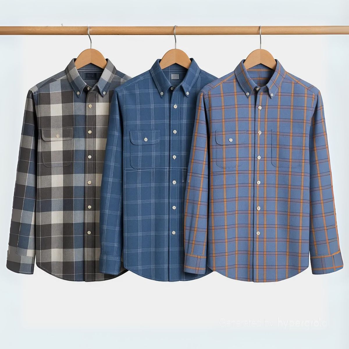 Premium Imported 100% High Quality Check Shirt | Full/Half Sleeve | With Pocket |(FS-108)