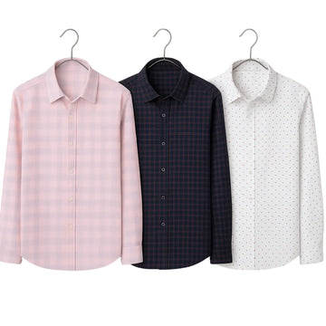 Shirt Happens: 3-Pack Men’s Stylish Formal Shirts – 100% Cotton, Full Sleeves with Pockets (FS-62)
