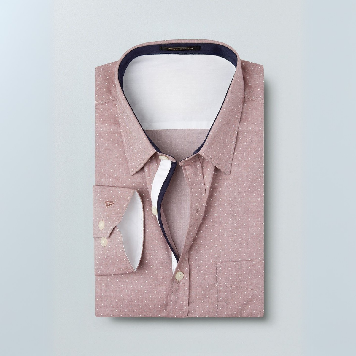 Office Essentials: 3-Pack Premium Cotton Formal Shirts – Tailored Fit, Full Sleeves & Pockets (FS-39 )