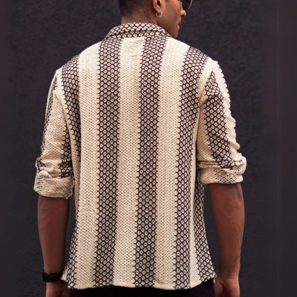 3 Pack Men's Crochet Shirts | Unique Patterns, Ultimate Comfort, Effortless Style| SC-17