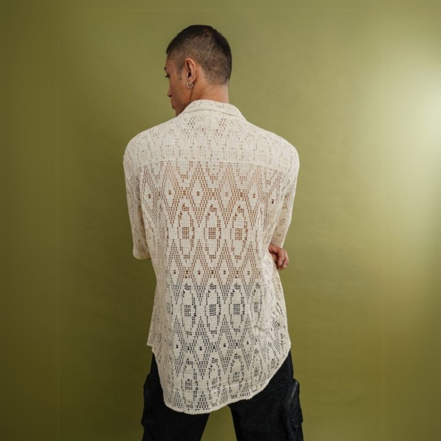 3 Pack Men's Crochet Shirts | Unique Patterns, Ultimate Comfort, Effortless Style| SC-16
